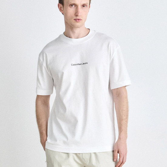 Calvin Klein Ανδρική κοντομάνικη μπλούζα Grid Monogram Tee